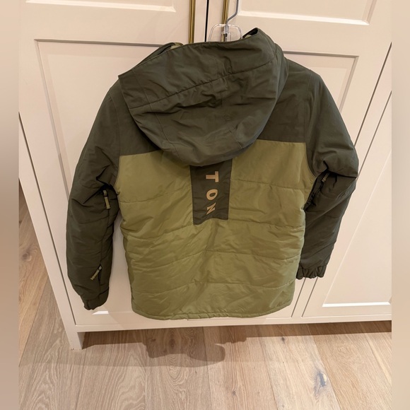 Burton Kids Two-Tone Green and Tan ski snowboard pants Size jacket - Picture 4 of 10
